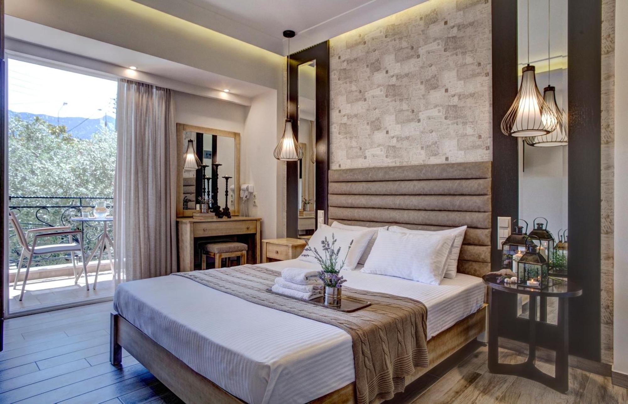 Luxury Villa Fotini 리메나스 객실 사진
