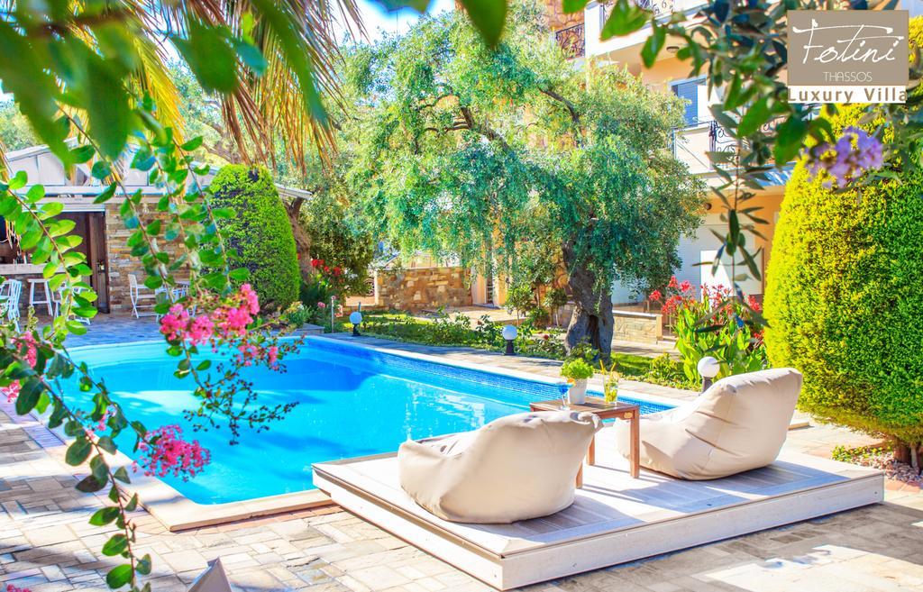 Luxury Villa Fotini 리메나스 외부 사진